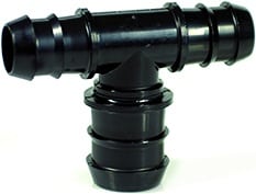 TEE REDUCIDA POLIDUCTO INSERCION 1/2" X 16MM