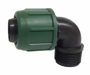 CODO MACHO POLIDUCTO ACOPLE RAPIDO 16MM X 1/2"