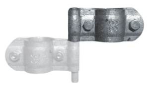 BISAGRA HEMBRA PARA PUERTA DE INVERNADERO 1"